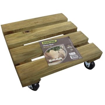 Support à roulette Roul'bac Flora roll autoclave - Nortene - 35x35 cm