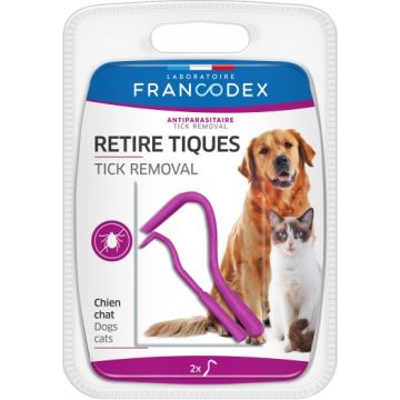 Retire tiques chiens/chats - Francodex