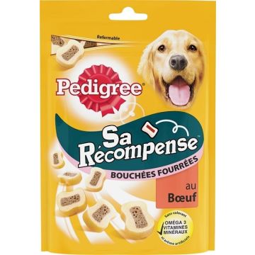 Sa récompense - minis-bouchées pour chiens adultes - Pedigree - boeuf - 155 gr 