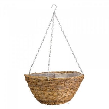 Panier suspendu Campagne - SMART - En rotin - Ø 30 cm