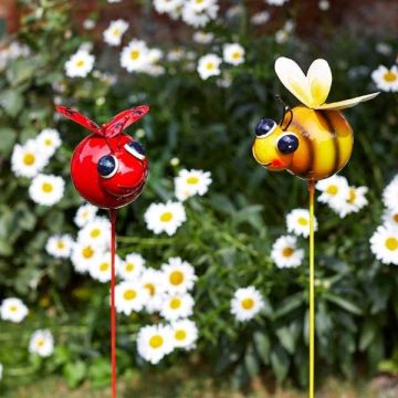 Insecte sur pieu - Barmy Stakes - Peint à la main