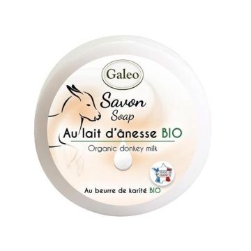 Savon Lait d'ânesse bio - GALEO CONCEPT - 100 g