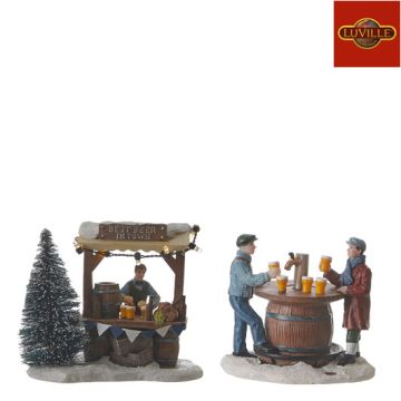 Buvette - Village de Noël - Modèle au choix