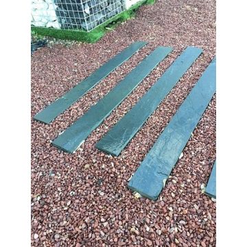 BORDURE ALIX EN ARDOISE 100X10X3 - ROCHER COUPÉ