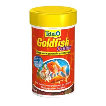 Aliment complet pour poissons rouges Tetra Goldfish Colour - Zolux - 100 ml