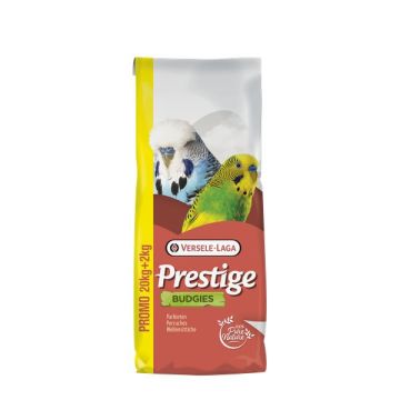 Mélange de graines de qualité Prestige - Pour perruches - Sac de 20Kg + 2 kg offerts