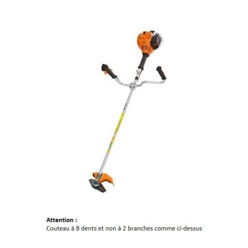 Débroussailleuse thermique FS 70 C-E - STIHL - Couteau à herbes 8 dents