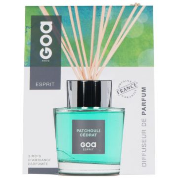 Diffuseur de parfum Patchouli Cédrat - Goatier Esprit