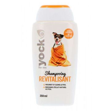 Shampooing revitalisant pour chiens - Yock - 250 ml