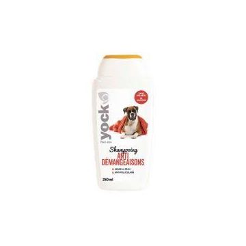 Shampooing pour chiens anti-démangeaison Yock - 250 ml