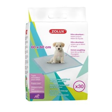 Tapis éducateurs pour chiots - Zolux - 60 x 60 cm - x 30
