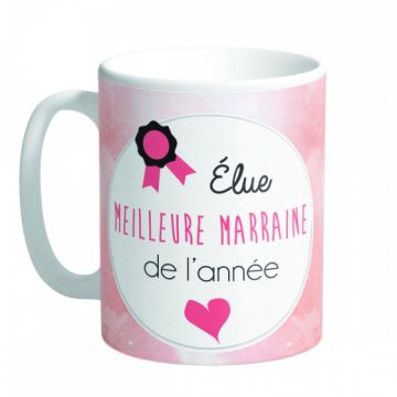 Mug meilleure marraine de l'année