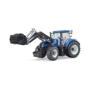 Tracteur New Holland T7.315 avec fourche - Bruder - 1/16