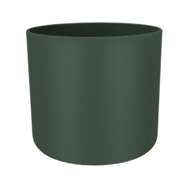 Cache-pot B.for Soft rond - Elho - Vert Feuille - 16 cm