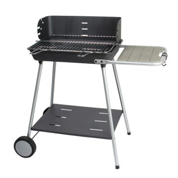 Barbecue Florence - Somagic - charbon de bois - cuve en fonte - 93.5x54.5x89 cm