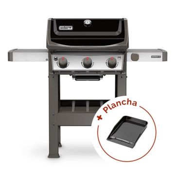 Barbecue Spirit II S-310 + plancha - Weber Stephen - gaz - inox - 113 x 132 x 69 cm 