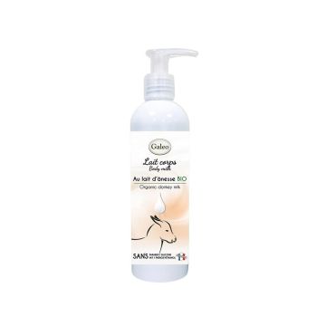 Lait corps au lait d'ânesse bio - 250ml
