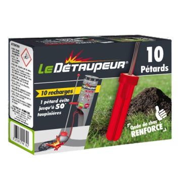 Recharge de 10 pétards - Le Détaupeur - Par 10
