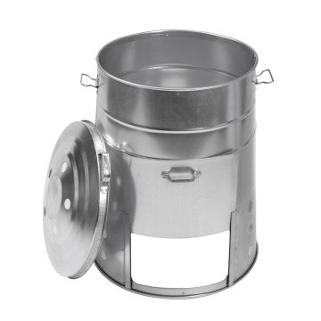 Composteur en  métal - 120 L - Galvanisé à chaud - Guillouard