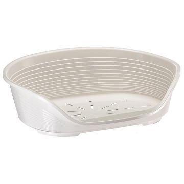 Corbeille Siesta Deluxe 8 - Ferplast - 82 x 59,5 x h 25 cm - Blanc