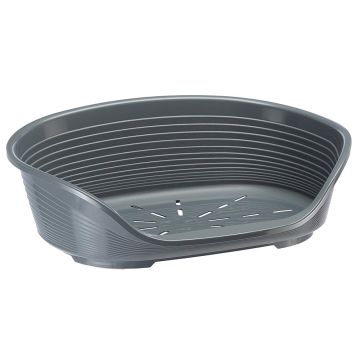 Corbeille Siesta Deluxe 10 - Ferplast - 93,5 x 68 x h 28,5 cm - Gris