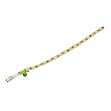 Collier nylon Butterly pour chat - Zolux - 30 cm / 10 mm - Vert