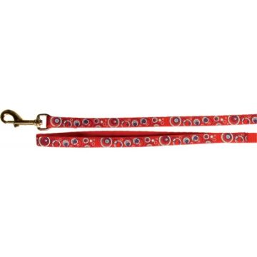 Laisse réflective Sphère pour chat - Zolux - 1 m / 10 mm - Rouge