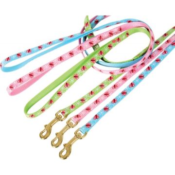 Laisse nylon Butterfly pour chat - Zolux - 1 m / 10 mm - Bleu