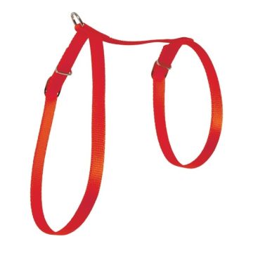 Harnais Nylon réglable pour chat - Zolux - Rouge