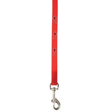 Laisse Night Fish pour chat - Zolux - 1 m / 10 mm - Rouge