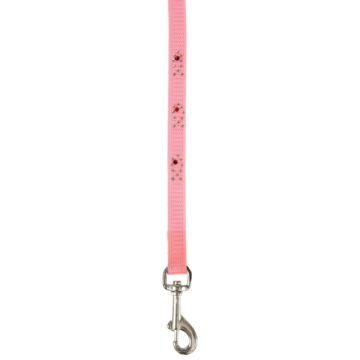Laisse Night Fish pour chat - Zolux - 1 m / 10 mm - Rose