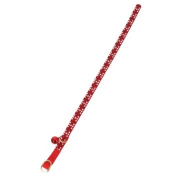 Collier nylon Colorful pour chat - Zolux - 30 cm / 10 mm - Rouge