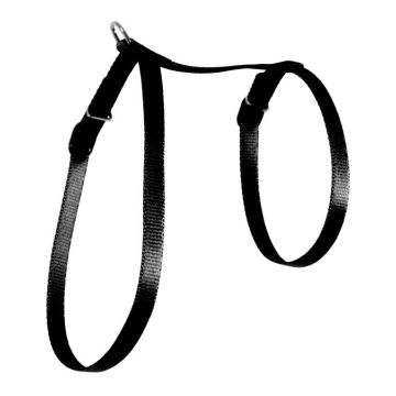 Harnais Nylon réglable pour chat - Zolux - Noir