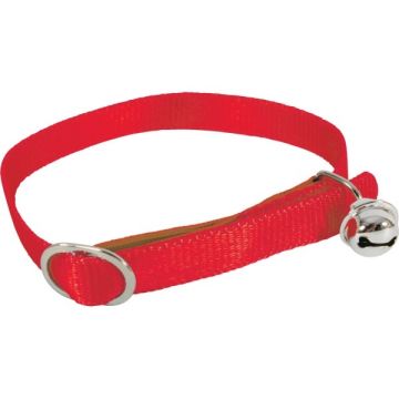 Collier Nylon pour chat - Zolux - Réglable - Rouge
