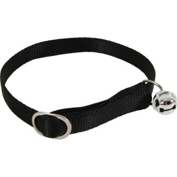 Collier Nylon pour chat - Zolux - Réglable - Noir