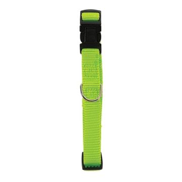 Collier Nylon réglable pour chien - Zolux - 15 mm - Vert Anis