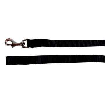 Laisse nylon pour chien - Zolux - 15 mm x 1 m - Noir