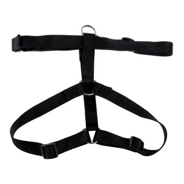 Harnais Nylon pour chien - Zolux - 50/95 cm - Noir