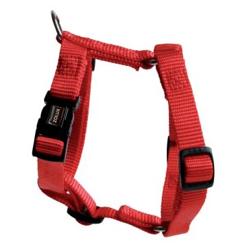 Harnais Nylon pour chien - Zolux - 50/95 cm - Rouge