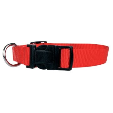 Collier Nylon pour chien - Zolux - 20 mm x 40/50 cm - Rouge