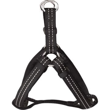 Harnais réfléchissant Reflex Cushion pour chien - Zolux - 10 mm - Noir