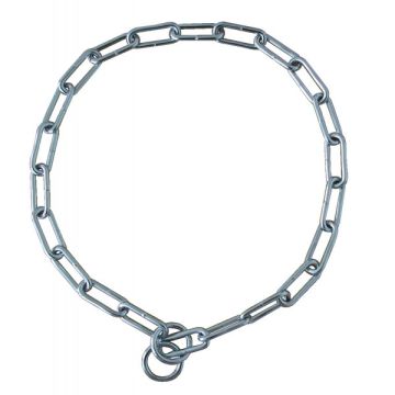 Collier étrangleur pour Berger Allemand - Maille forte - Zolux - Métal - 80 cm