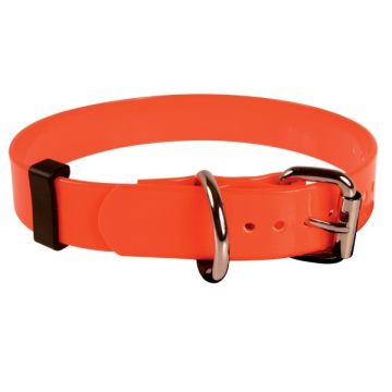 Collier de chasse en PVC fluo pour chien - Zolux - 55 cm