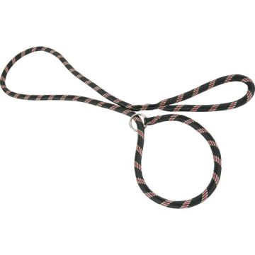 Laisse nylon Corde Lasso pour chien - Zolux - 1,80 m / 13 mm - Noir