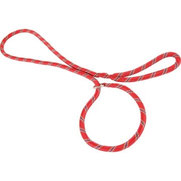 Laisse nylon Corde Lasso pour chien - Zolux - 1,80 m / 13 mm - Rouge