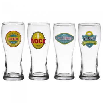 Coffret 4 Verres à bière Premium - Trend'Up - 50 cl