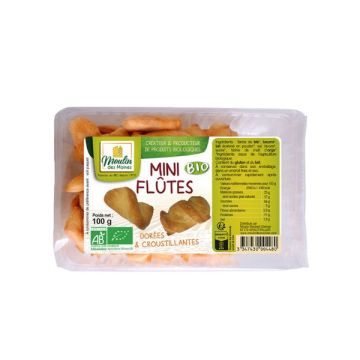 Mini flutes - Bio - 100 grammes