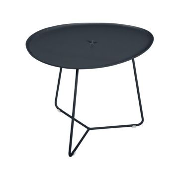 Table basse Cocotte plateau amovible - Fermob - 55 cm - Carbone