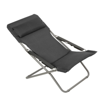 Bain de soleil Transabed Batyline Duo -Lafuma Mobilier - Dark grey