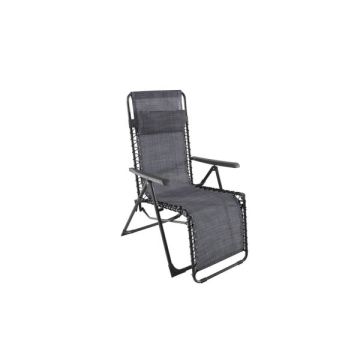 Fauteuil Relax Luno - MWH - Anthracite/Gris chiné